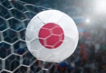 Die Nationalmannschaft von Japan WM Japan