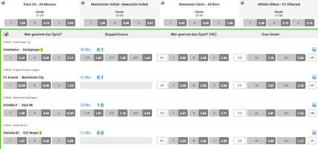 Merkur Sports Wetten